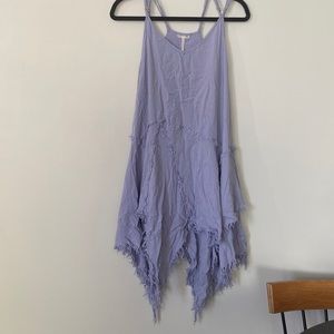Free People Periwinkle flowy dress